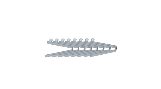 8 quick connecting spring clips