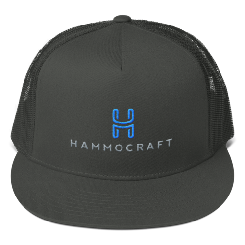 Trucker Hat-Charcoal Gray